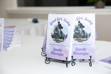 Good Girl, Sesky book signing event